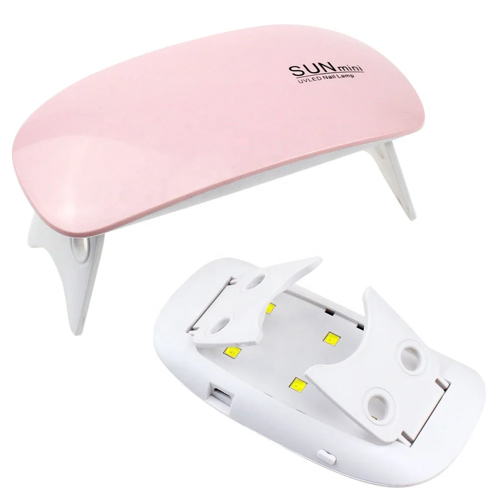 Iksbeauty Sun мини Usb портативная лампа для отверждения лака для ногтей УФ светодиодная лампа для ногтей фототерапия блок 6 Вт маникюр лак для ногтей сушилка