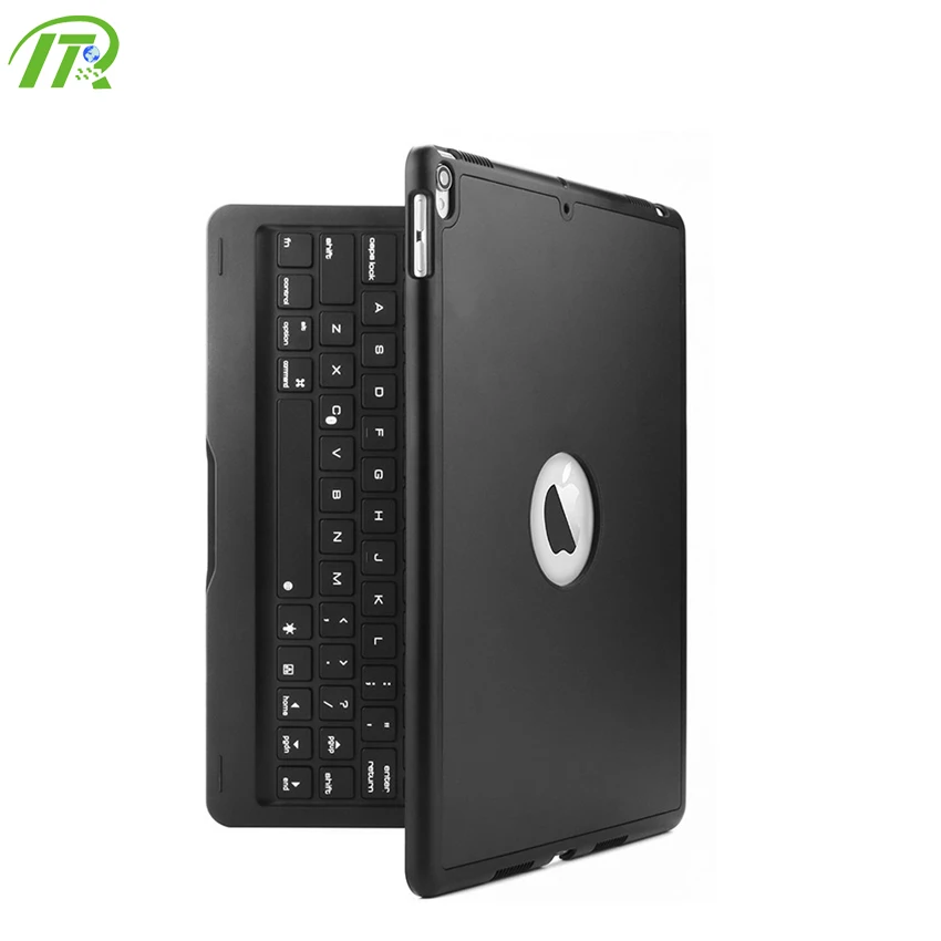 
Factory Wholesale Aluminum Alloy Folding Backlight BT Wireless Keyboard Case for iPad Air 10.5