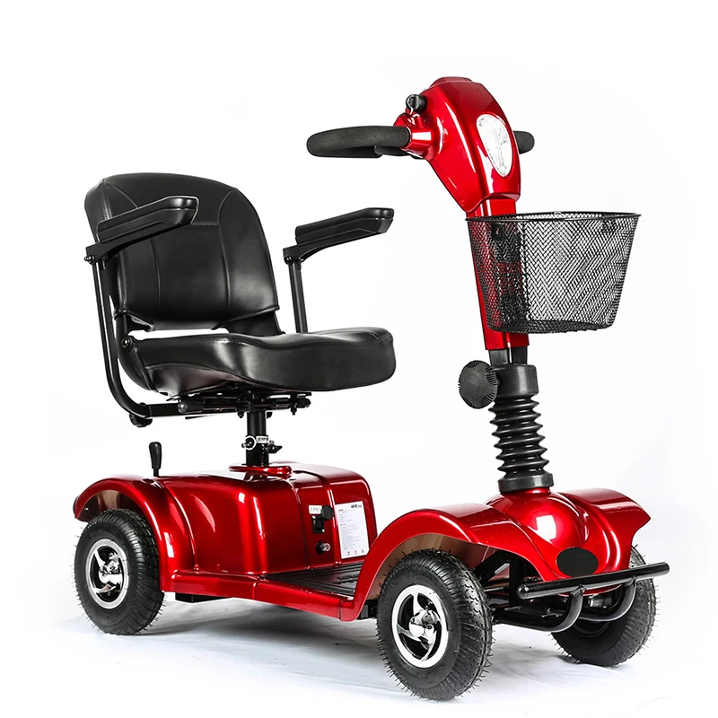 CE Approved New Designed Four Wheel Electric Scooters For Seniors Disabled