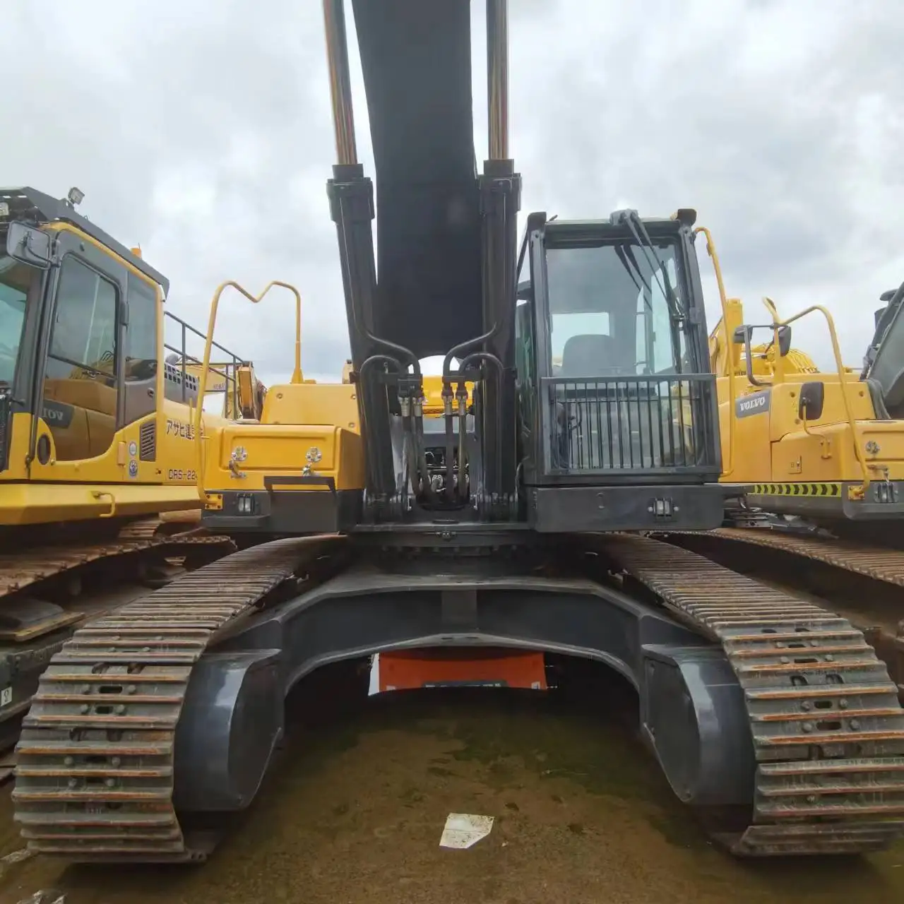 Volvo EC480DL 480 48T Used excavator Second Hand Digger Earth moving machinery 48 ton Heavy Crawler excavator