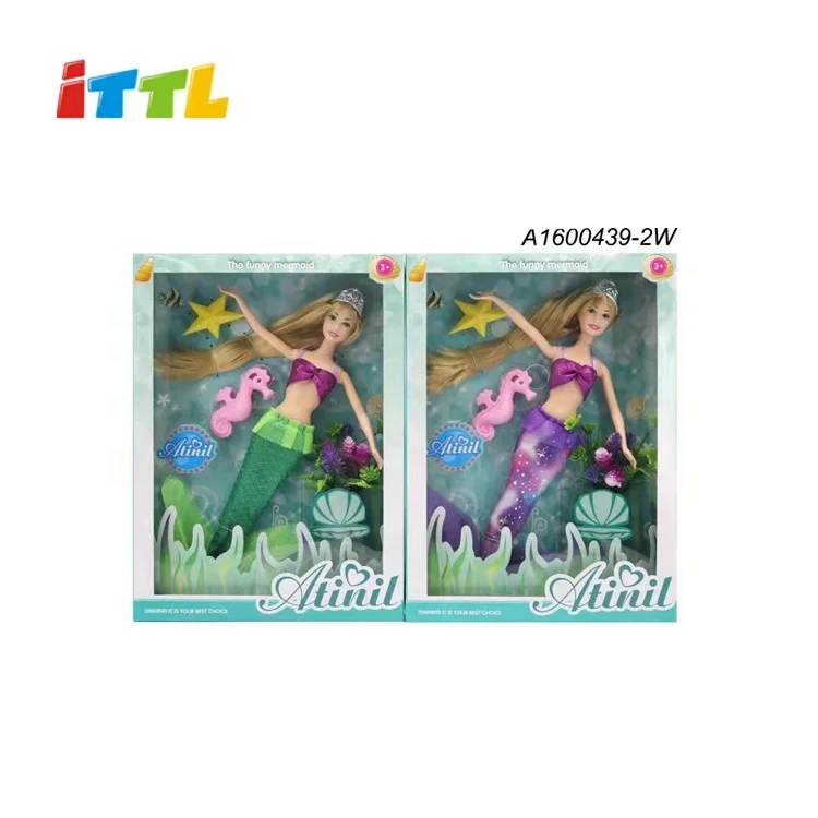 Pretend play kids beauty lovely beautiful girls toy doll for wholesale