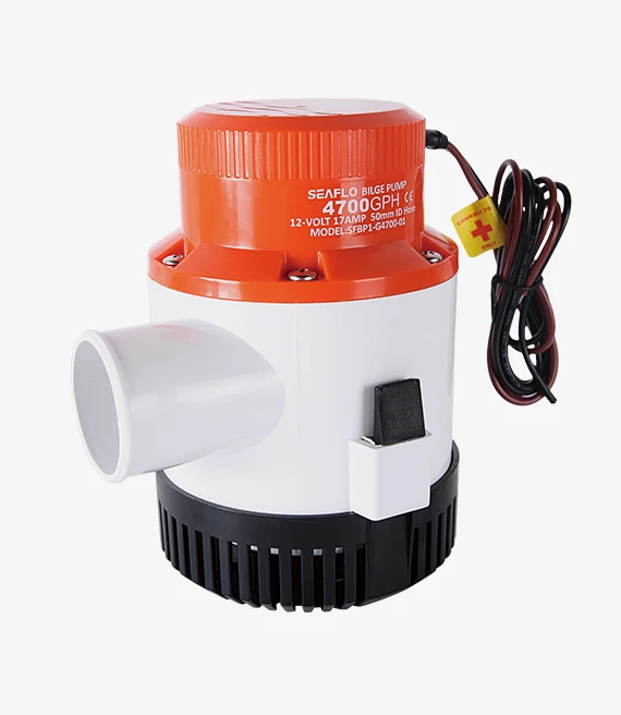 HYDJET 4700 GPH Bilge Pump dc water pump 12v marine hydraulic boat pump