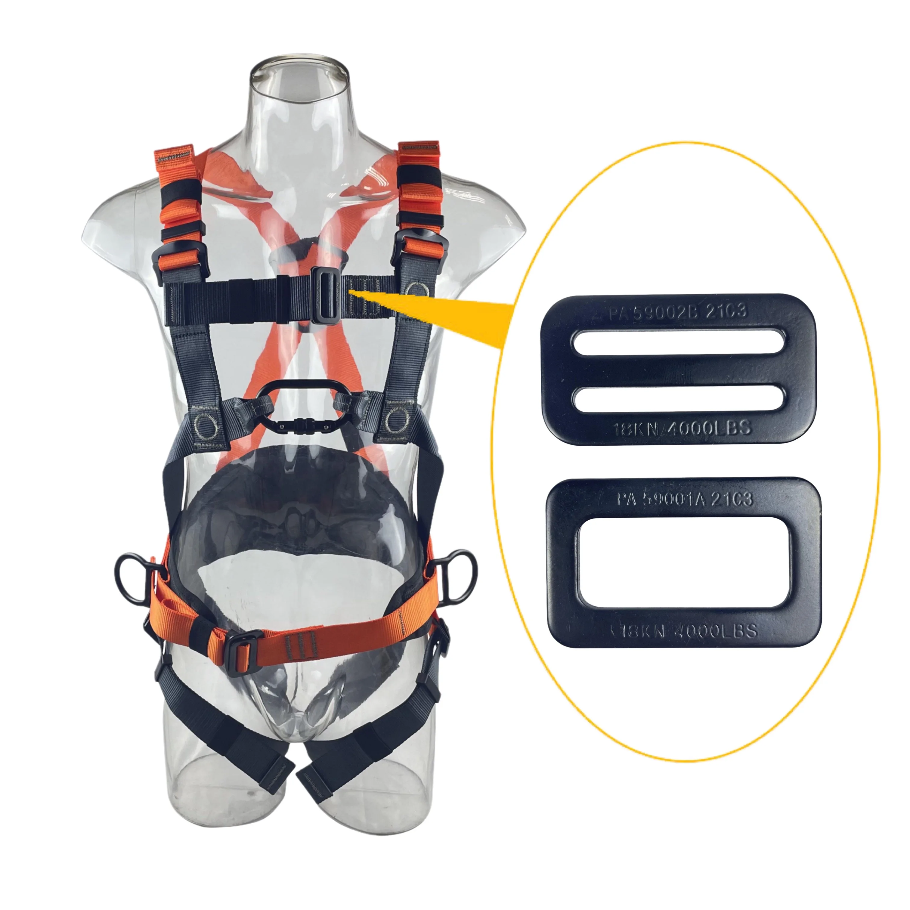 Hardware Accessory Tri Glide Buckle Steel Buckle Sheet Inner Width Metal 45mm Buckle