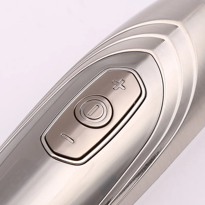 
LCD screen power display professional Hair Trimmer Rechargeable USB charging oil hair clipper 