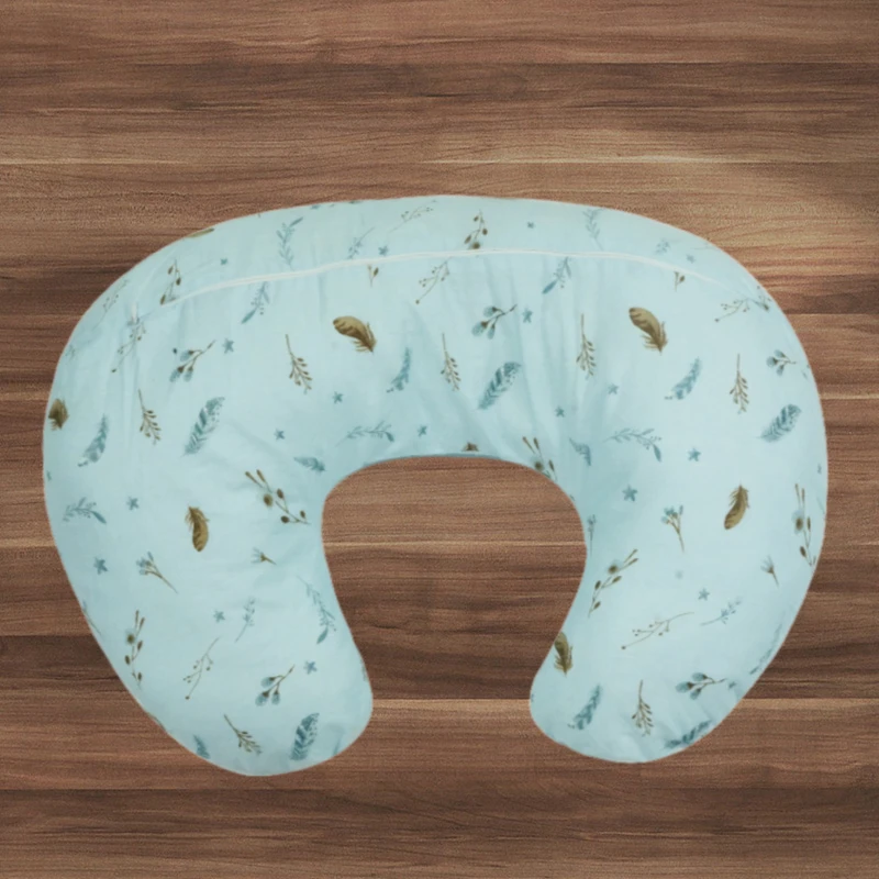 Breastfeeding Baby Support Pillow With Head Positioning Tray Nursing Pillow for Boys & Girls Newborn Infant Feeding Pillow