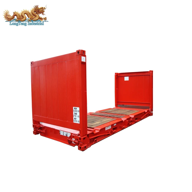 Ready to Ship 20ft Flatrack Collapsible Container for Sale