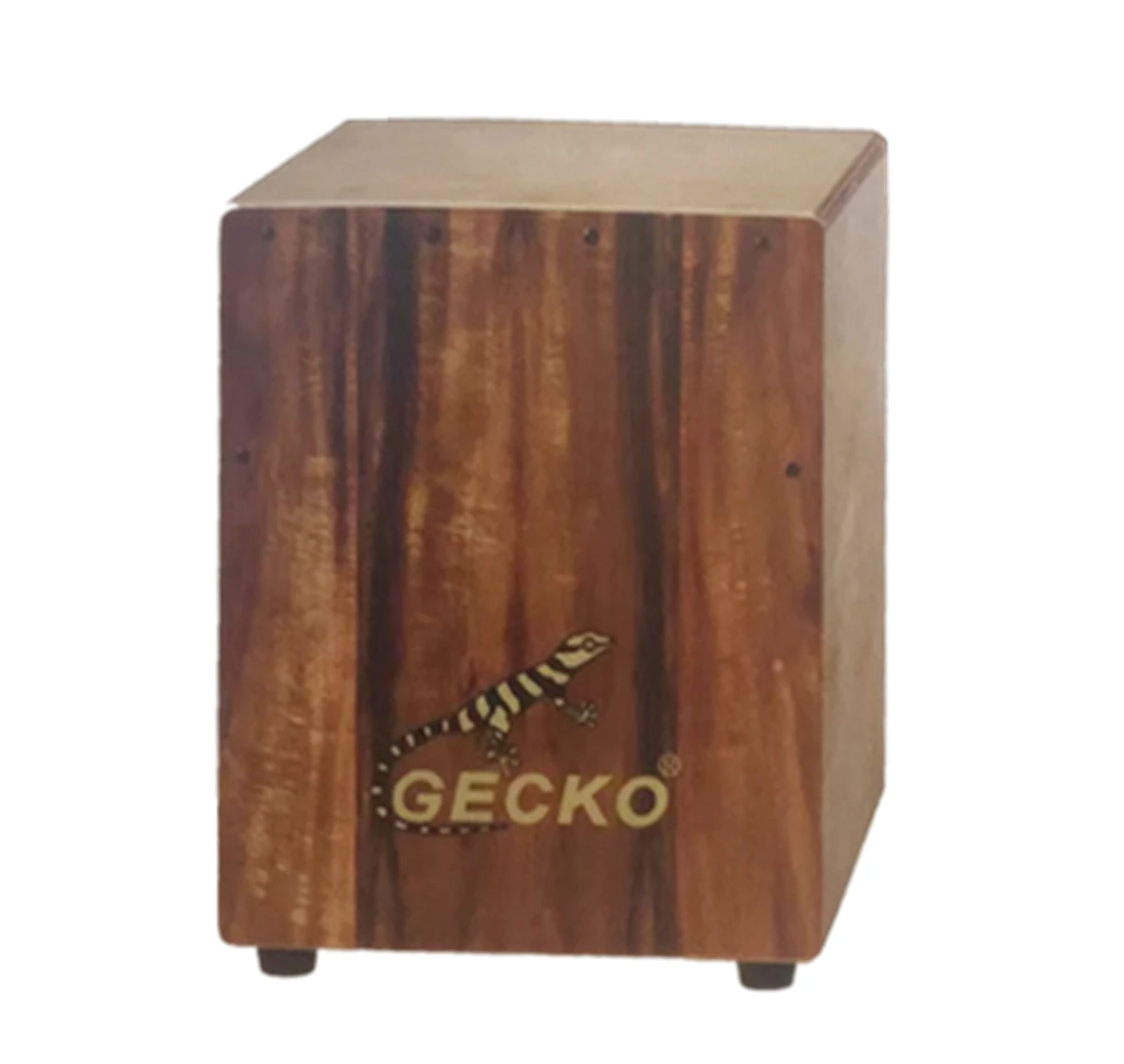 GECKO CM63 Cajon box drum natural koa wood Small toy drum playing surface kid cajon box drum for child gift