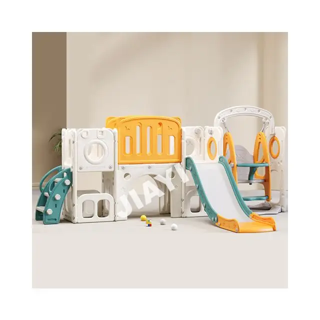 Baby Playroom Playground Plastic Swing And Slides For Children Sliding Toy