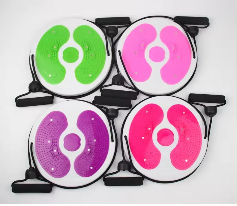 Hot Selling Large Twister Board for Exercise Massage Waist Twisting Disc with 8 Magnets Yoga Balance Board