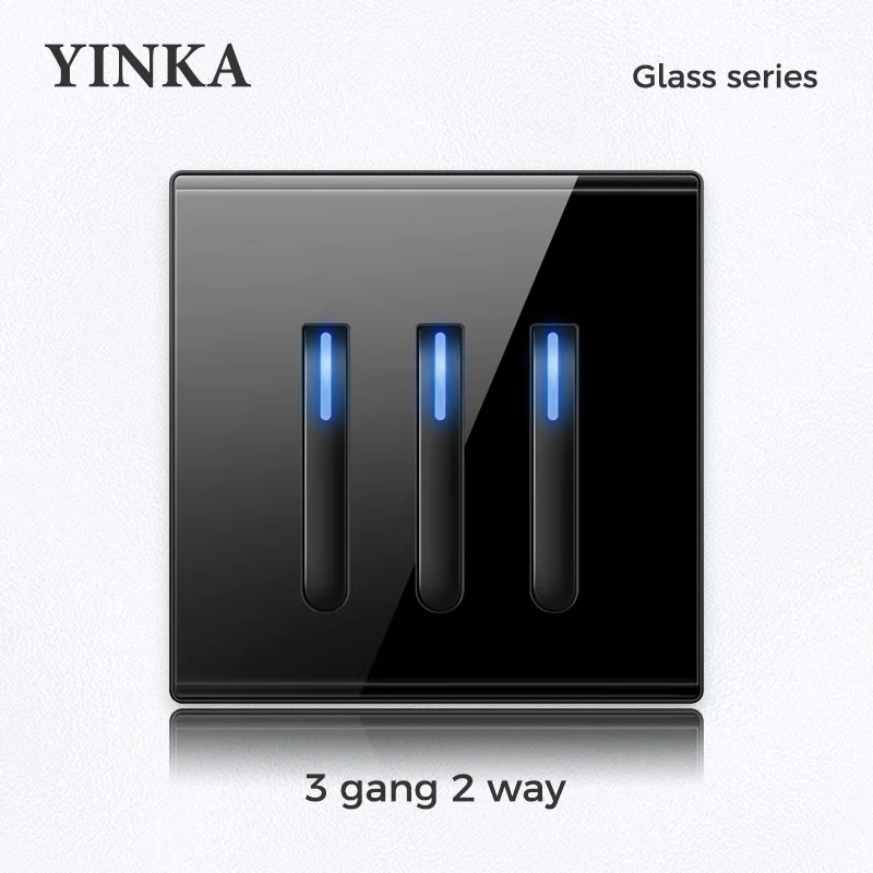 YINKA  Modern Style Vintage Popular European American Push-Button Switch Made In China 250V 16A 2 Way