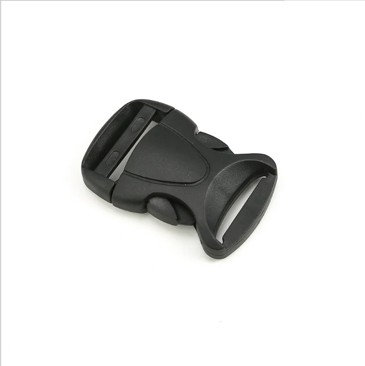 Manufacturers direct plastic buckle wholesale black backpack buckle plastic parts