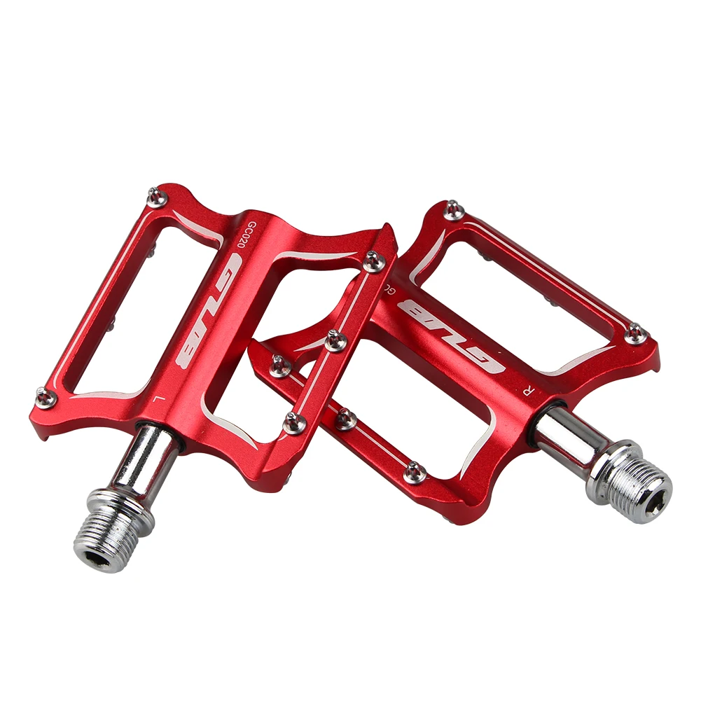 GUB MTB Mountain Bike Pedals Non-Slip Bicycle Platform Pedals Sealed Bearing 9/16 Lightweight Aluminum Road Bike Pedals