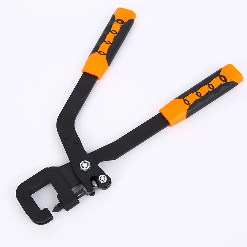 Titanium Alloy Decoration And Installation Generic Stud Crimper Bi-Color Plastic Handle Light Steel Keel Clamp clips