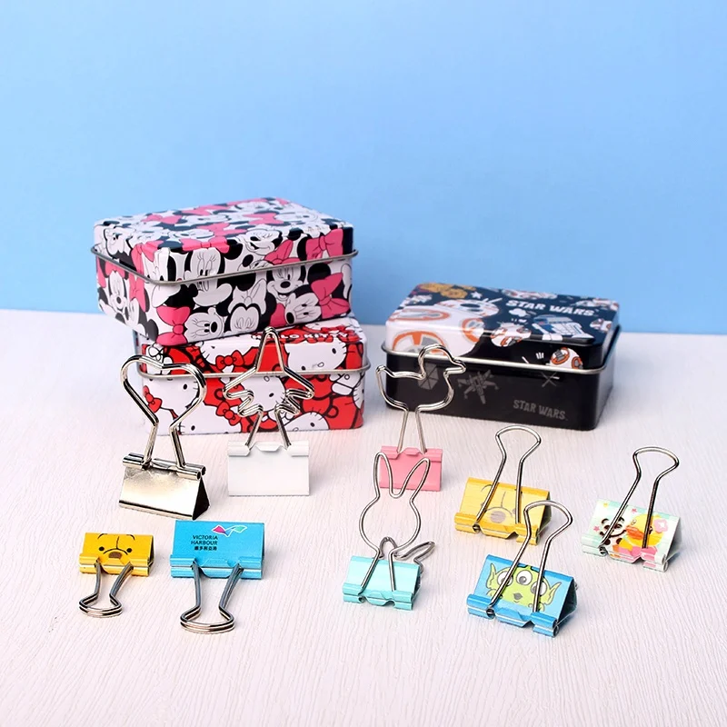 Custom Print Binder Clips 15MM 19MM 25MM 32MM 41MM 51MM Metal Binder Clips