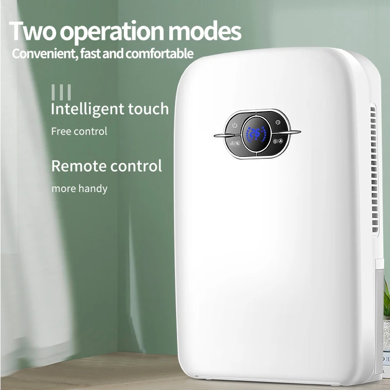 Оптовая продажа с завода, портативный компактный мини-осушитель воздуха 2L с очистителем воздуха для дома