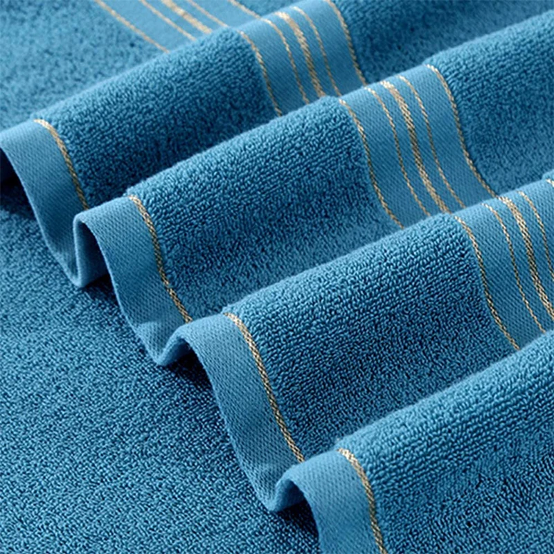 New luxury 100% cotton hotel towel set Soft strong Water 3 bath towel set