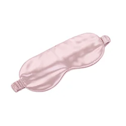 Ночная одежда, гладкая шелковая маска для глаз из тутового шелкопряда, шармёз, атласная шелковая маска для глаз для ночного сна