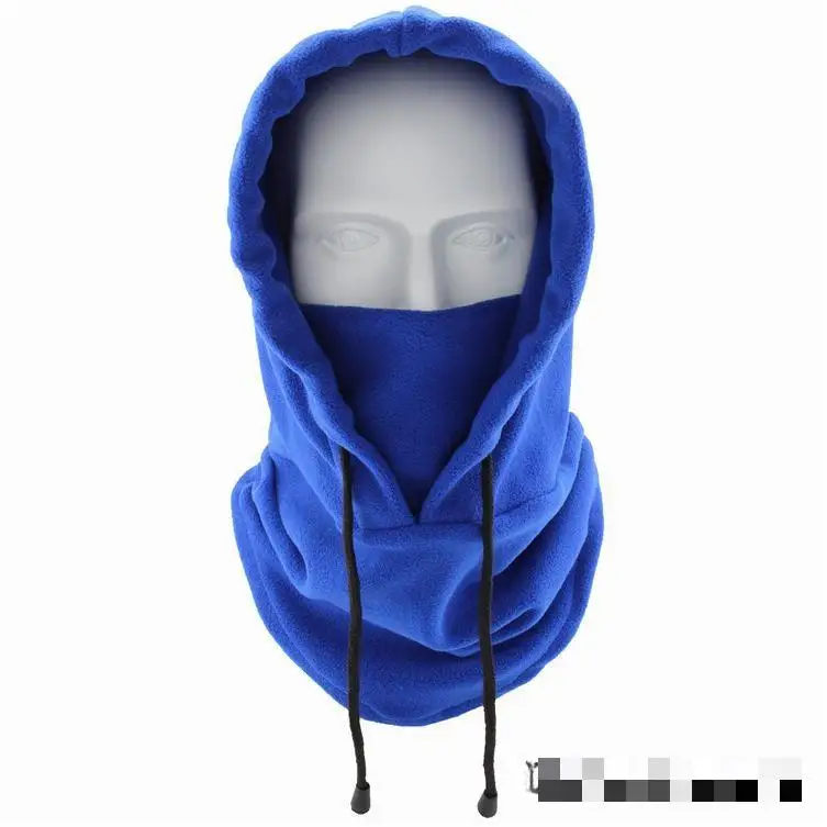 Winter Polar Fleece Windproof Motorcycle Balaclava Hood Mask Winter Warm Balaclava Face Mask Hat Wind Resistant Ski Mask