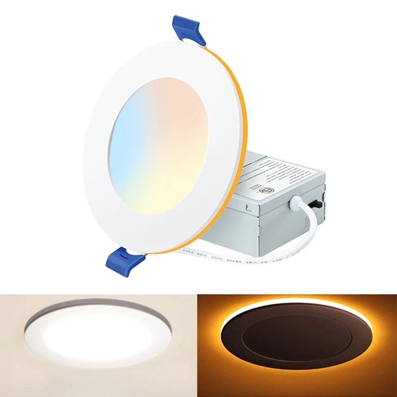 New Indoor Ultra Slim Flush Mounted 4 Inch 6inch 8 9W 12W 18W LED Downlight Recessed Light Panel Night