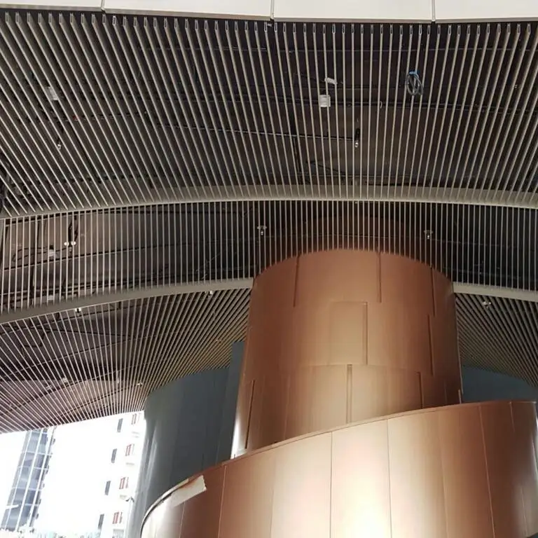 3D Designed Aluminum Ceiling Wall Panels Acoustic Suspended Ceiling Baffles For Indoor Decor