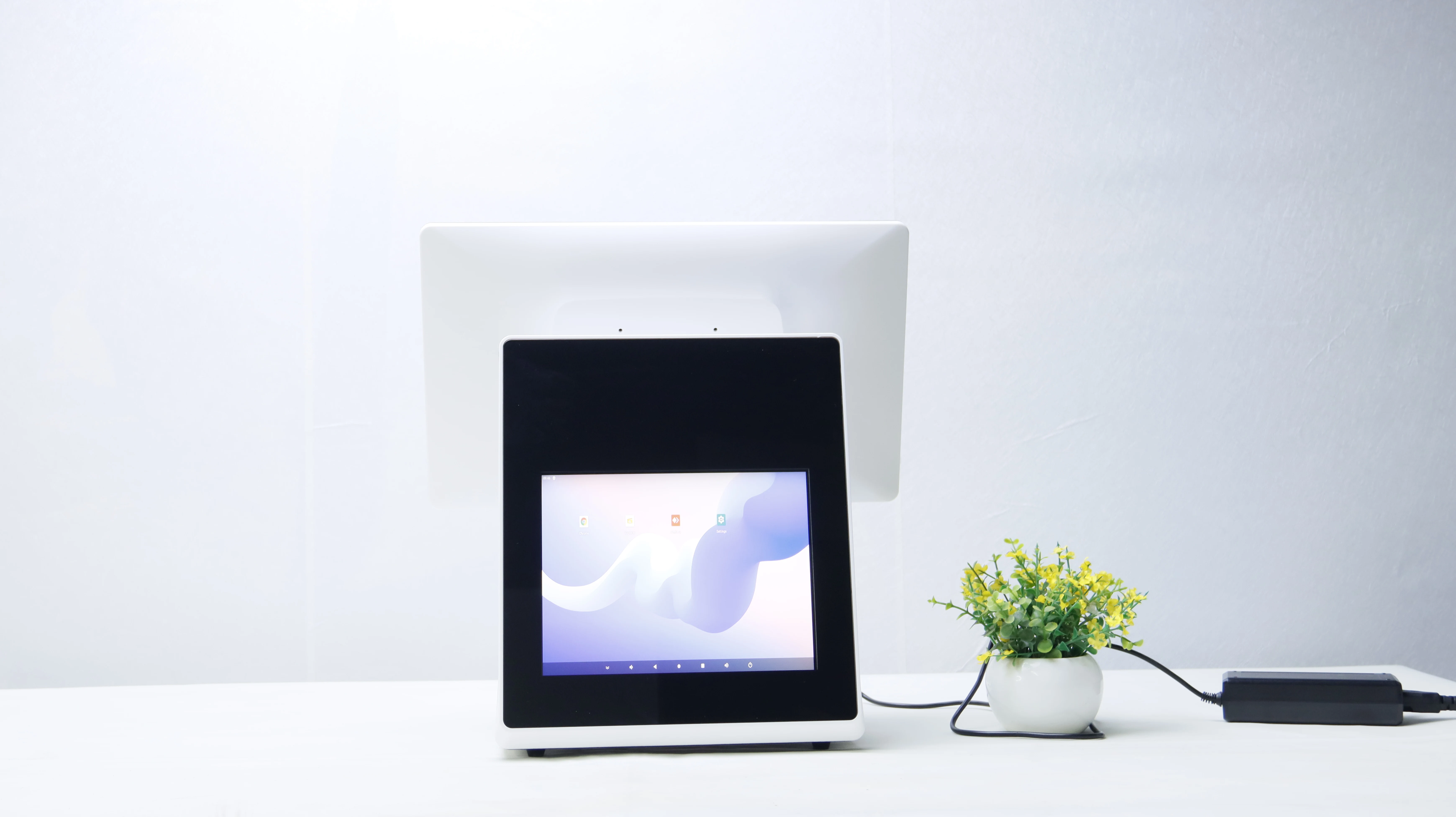 Wholesale 15.6+9.7 inch capacitive screen RK3568 Android 11 dual screen with customer display POS terminal