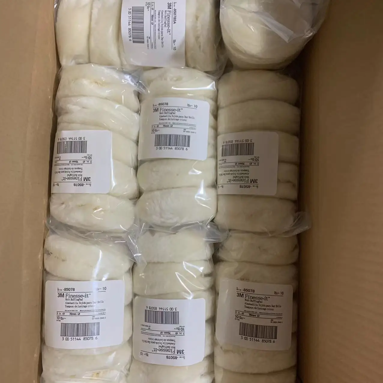 3m buffing Wool pad 3M-85078 same type wool ball wool polishing pad 3-inch