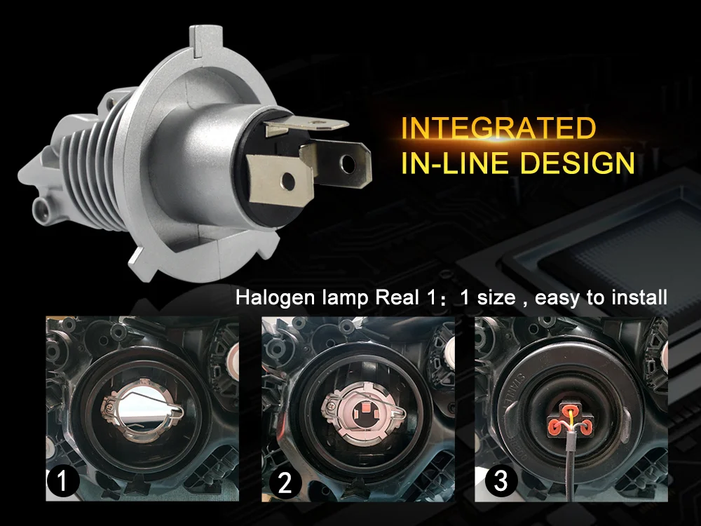 Latest Q10 Fighter 40W H7 LED Headlight  H4 H3 H7 H8 H9 H11 9005 others car light accessories