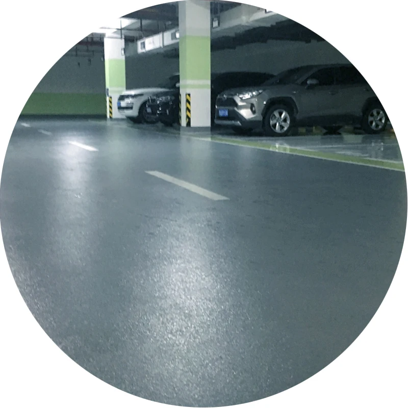 Valor Blue and  epoxy floor paint water-based resin paint acrylic Crow parking space construction cement floor paint