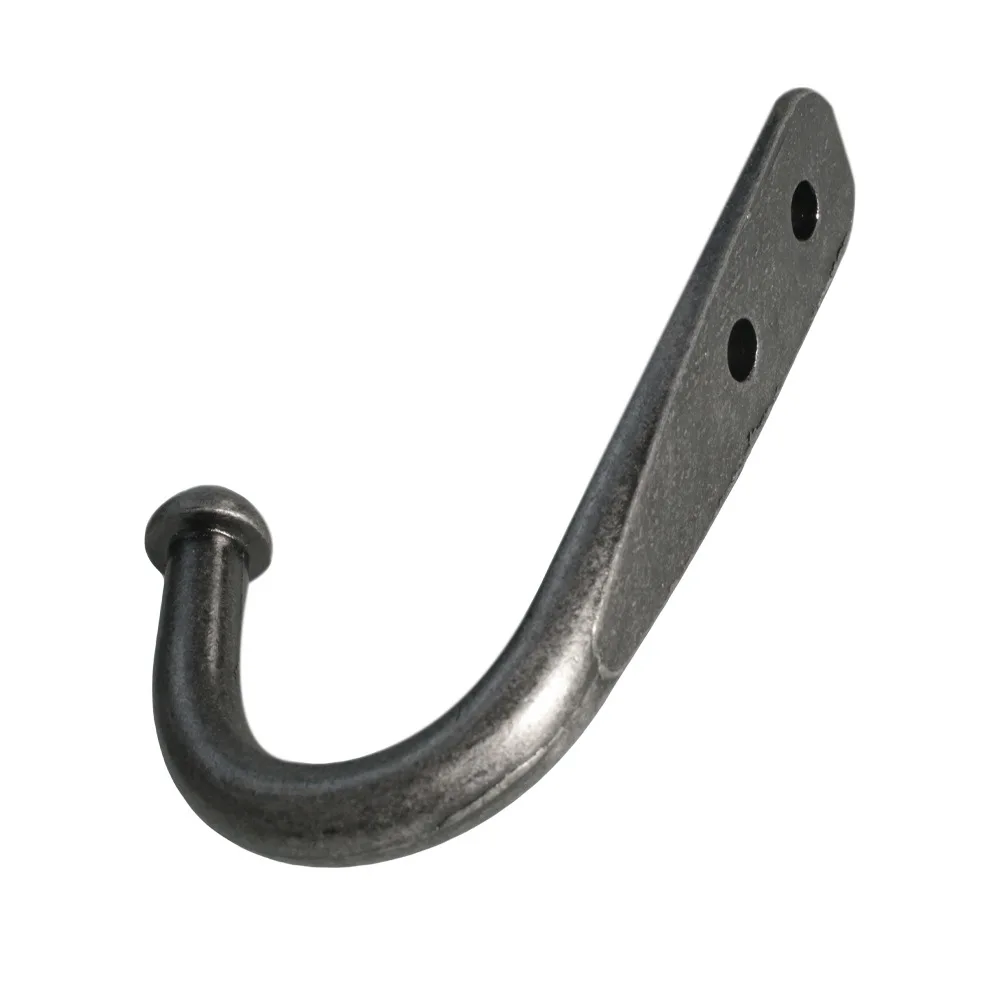 Farmhouse Decorative Antique Wall Coat Hook Cast Iron Hooks Single Robe Key Coat Hooks