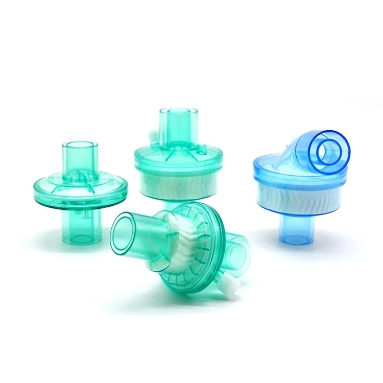 Cheap Respiratory filter Humidification compound (HMEF), artificial nose, heat and humidity exchanger supplier