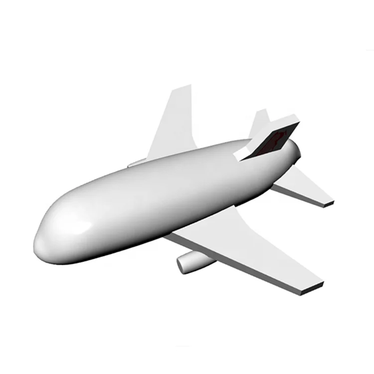 12 мл дешевая ткань Реалистичная надувная модель самолета для рекламы
