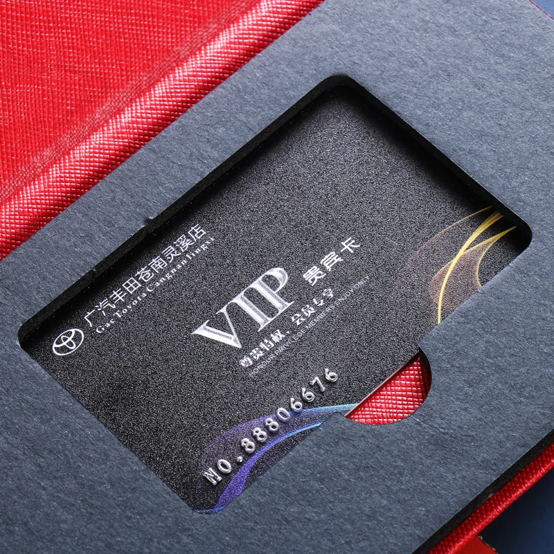 Custom Luxury Cardboard Magnetic Thank You NFC Visa Card VIP Membership Trading Credit Card Gift Box Packaging For Credit Card