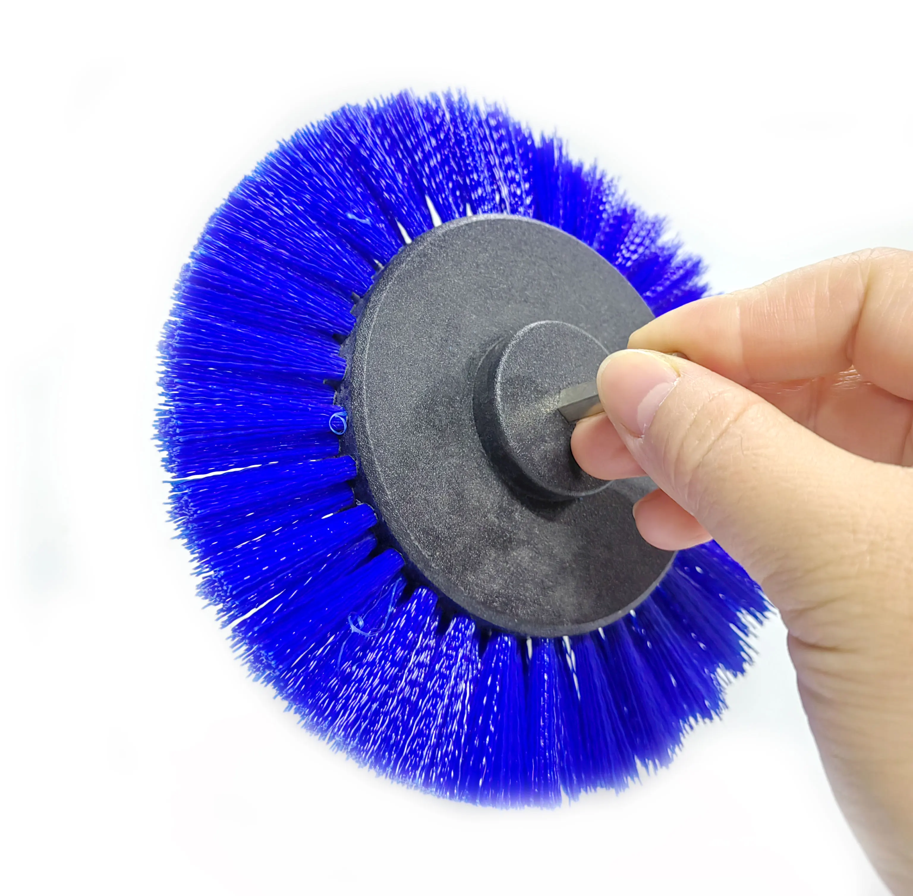 Electric Tile Grout Scrubber Tub Cleaner Kit Hand Drill Cleaning Brush