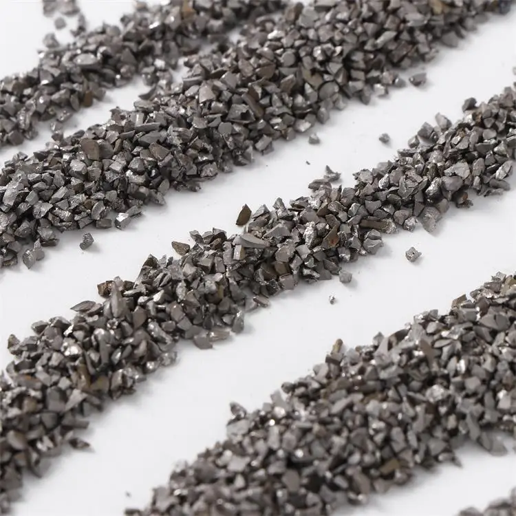 High Hardness Alloy Bearing Steel Grit Crushing Abrasives for Sand Blasting Shot Blasting Machine Made of Durable Metal