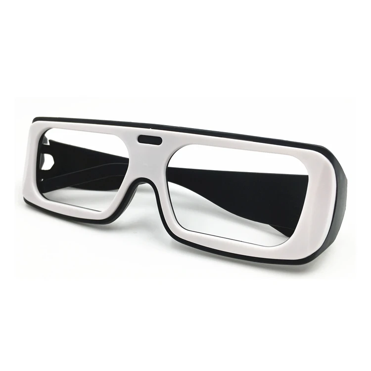 Hot Sell Black ABS Plastic Frame Material Adults Linear Polarized 3D Video Game Glasses