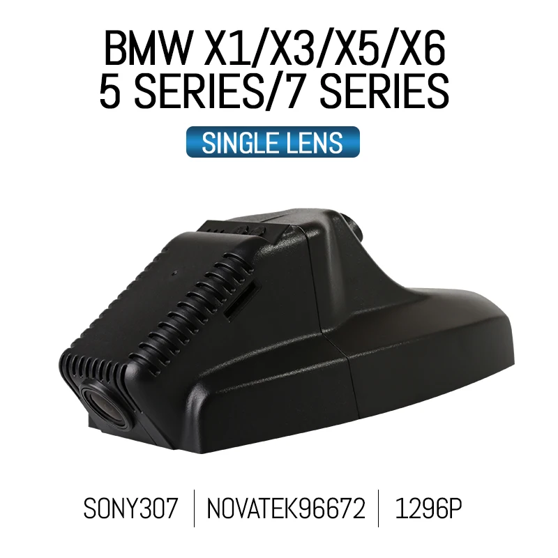  Русский 2K 1080P Двойная камера Автомобильный видеорегистратор для BMW X1 X3 X5