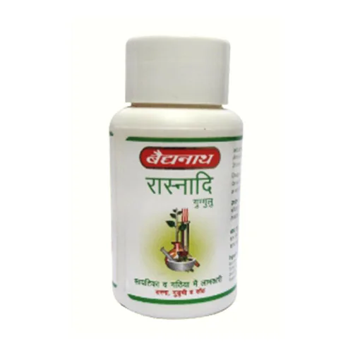 Индийский травяной продукт Baidyanath Rasnadi Guggulu 30 г/80 таблеток