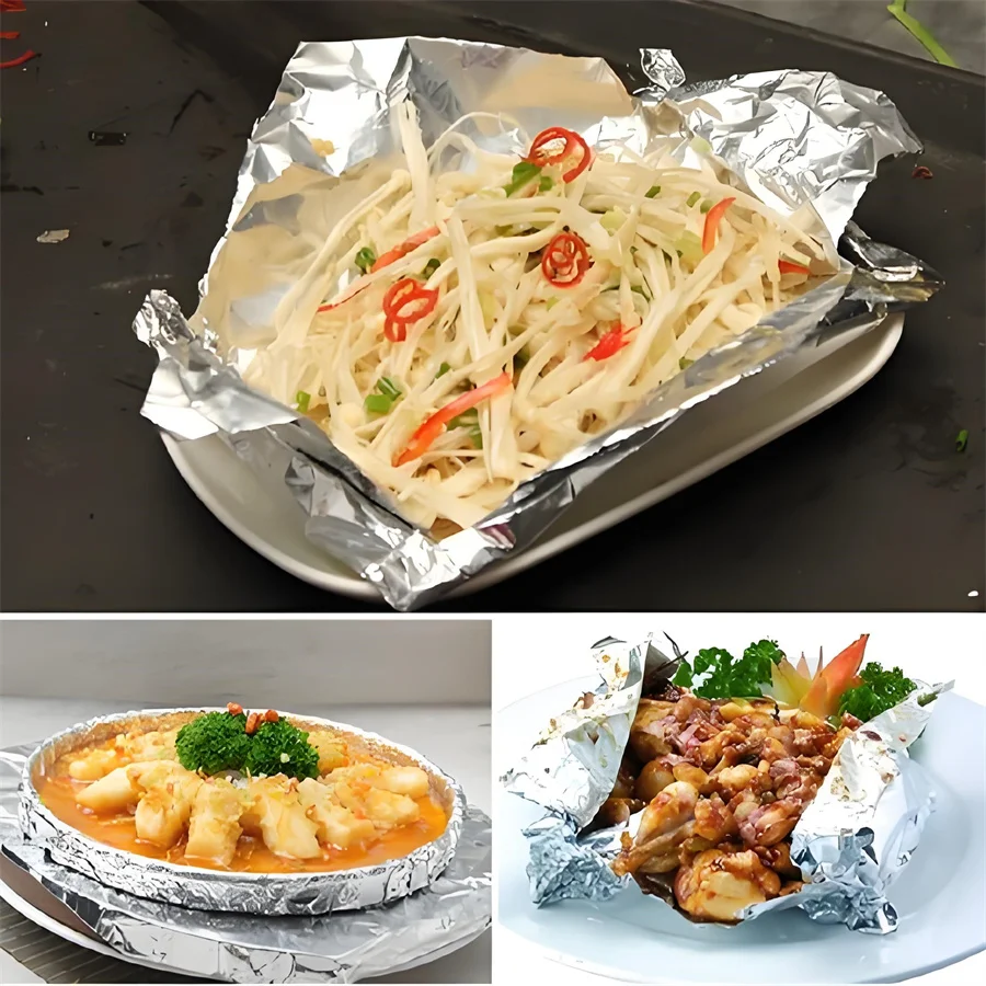 8011 Aluminum Foil Colorful Candy Chocolate Aluminium Wrapping Foil Tin Foil Wrapping Paper in Sheets 45 cm Roll