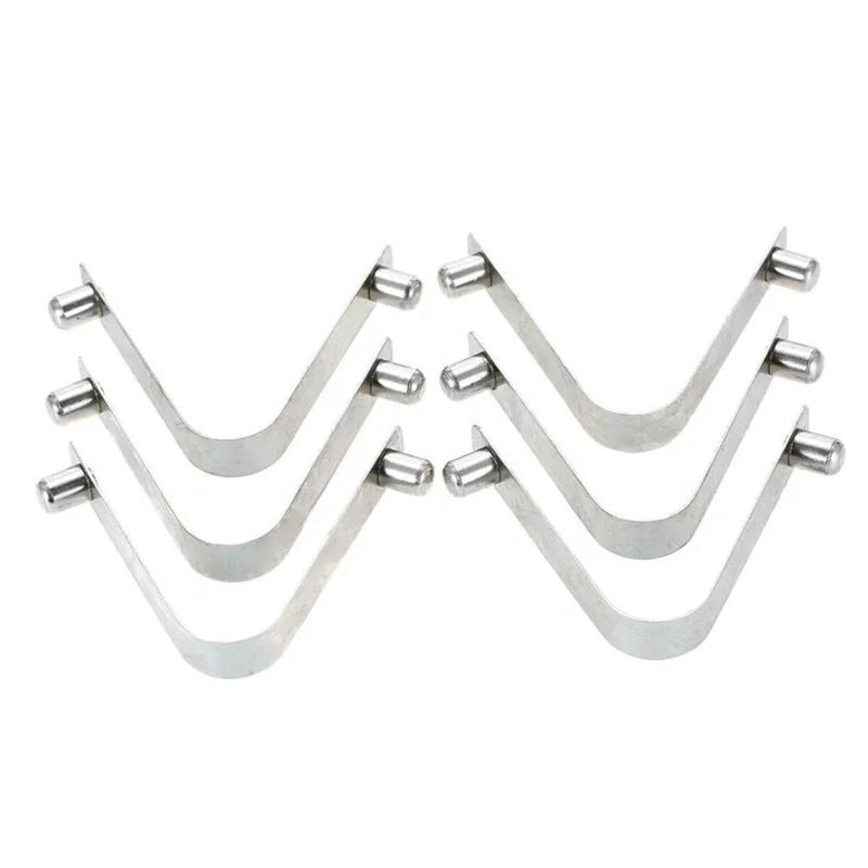 Kayak Paddle Spring Clips Tent Pole Clips Push Button Spring Snap Clip Locking Tube Pin