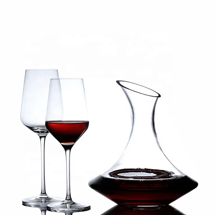 
1500ML Hand Blown Crystal Wine Glass Decanter Set Glass Wine Decanter Set Crystal Decanter 