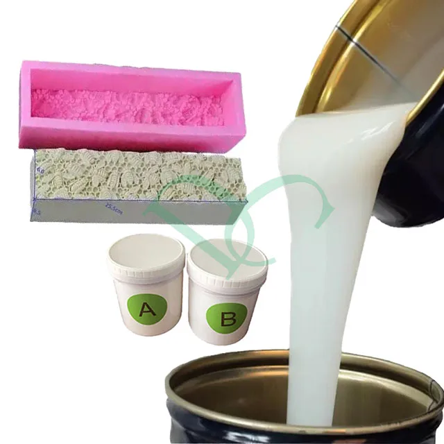 Best Quality High Tear Strength RTV2 Addition Cure Silicone Rubber For Statue Soap Wax mold