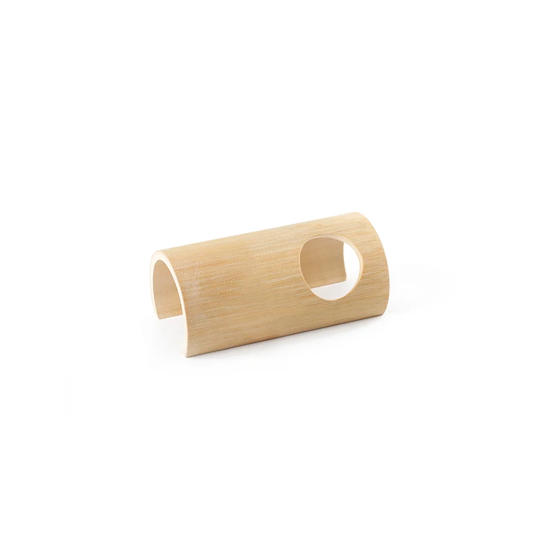 Eco-Friendly dwarf hamster Hide Bamboo Tunnel Natural bamboo summer cool hamster mouse tunnel tube toy for small animals