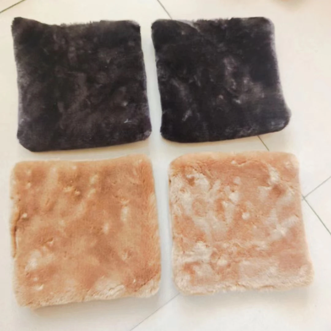 Варежки для мытья автомобиля из овечьей кожи