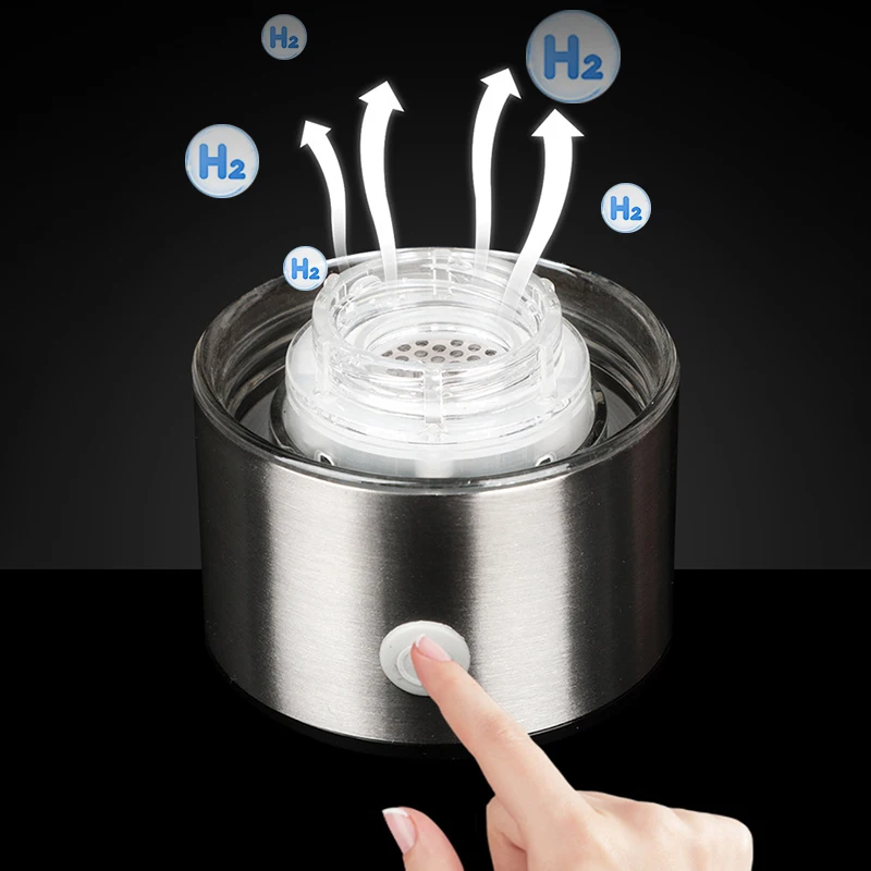 SPE/PEM Rich Hydrogen Cup Water Generator Energy Hydrogen-Rich Antioxidant ORP H2 Water Ionizer Bottle