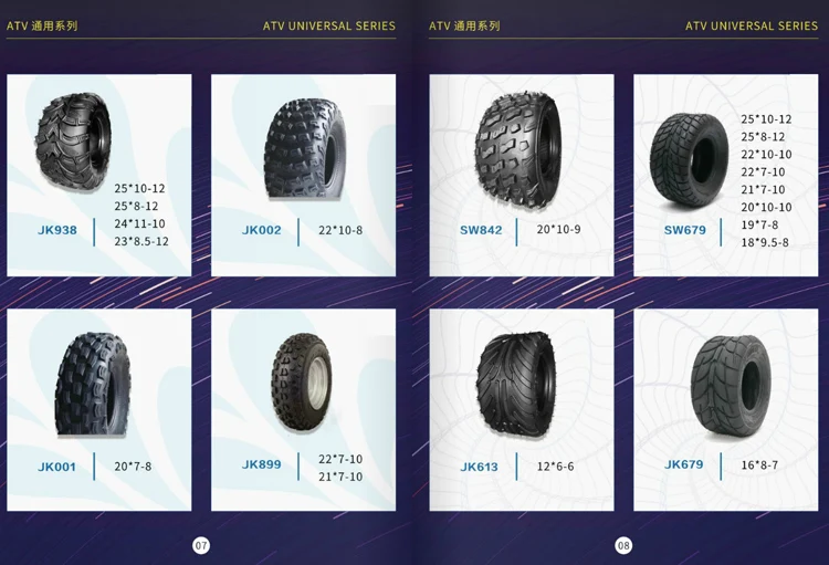 Шины для ATV 19x7-8 16X8-7 16x8.0-7 16/8-7 шины UTV
