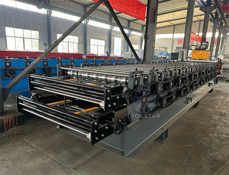 Double Layer Light Keel Roll Forming Machine With Special Offer For Roof Building Material Machinery