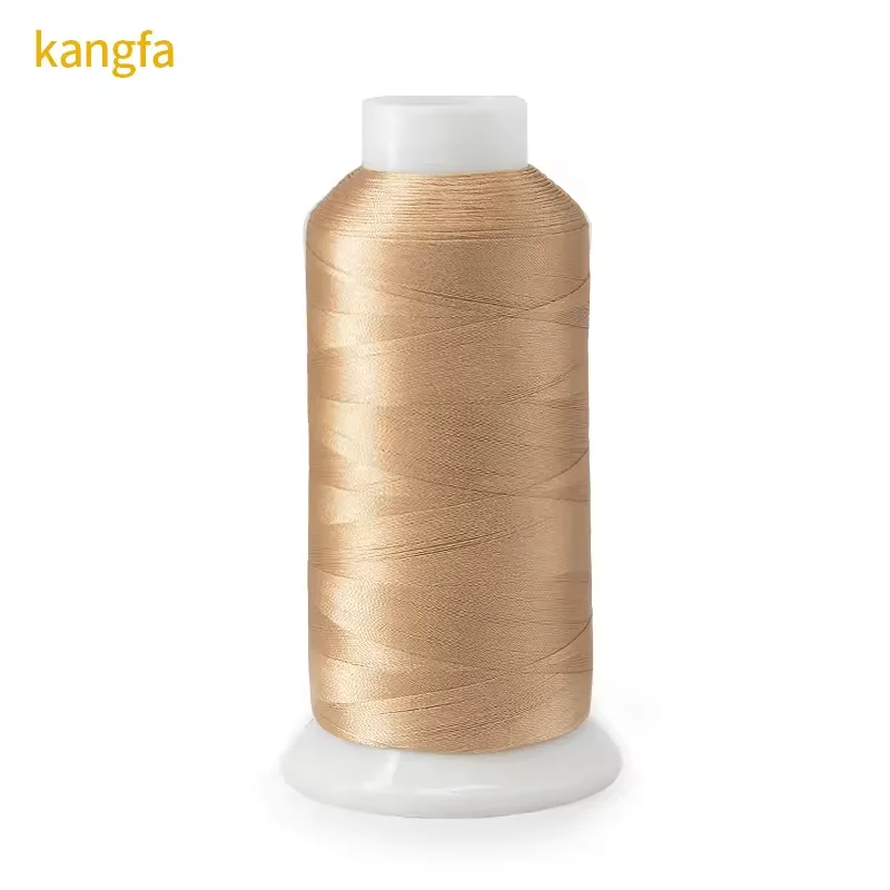 100% Trilobal Polyester Embroidery Thread Rayon Embroidery Thread Silk Sewing Thread
