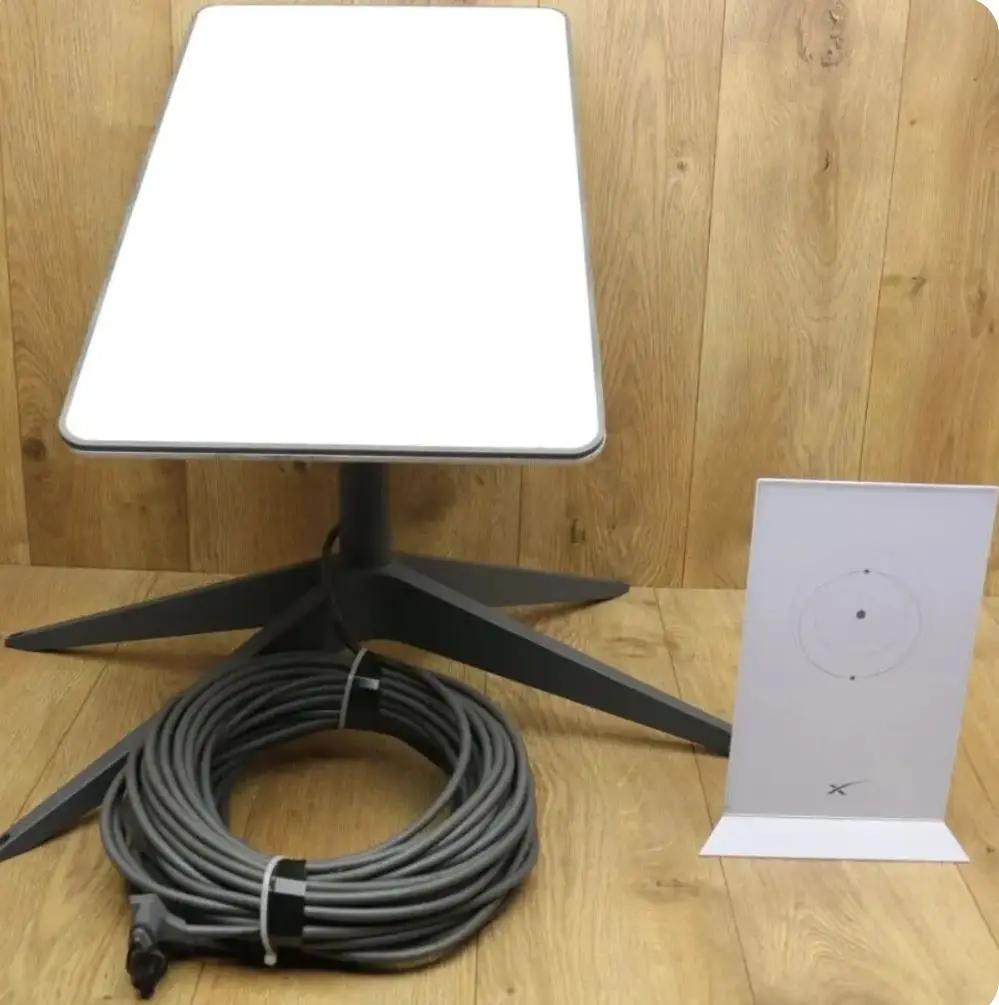 Высококачественный спутниковый Интернет-комплект Starlinks V2 с прямоугольной тарелкой и маршрутизатором Starlink