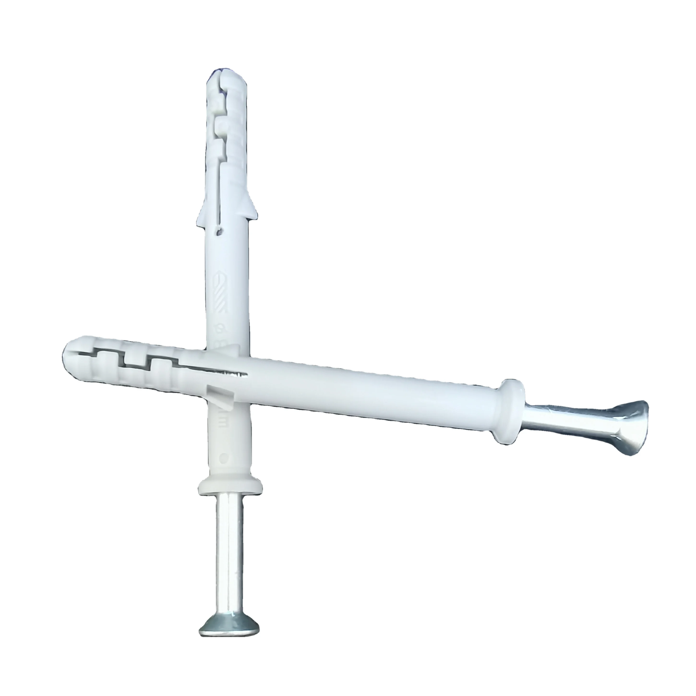 Small croaker expansion anchors, gray pipes heavier nails, more secure