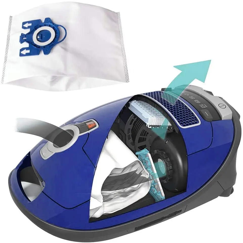 3D Airclean Bags Replacement for Miele GN Vacuum Cleaner Bags for Miele Classic C1 Complete C1 Complete C2 Complete C3 S227 S240